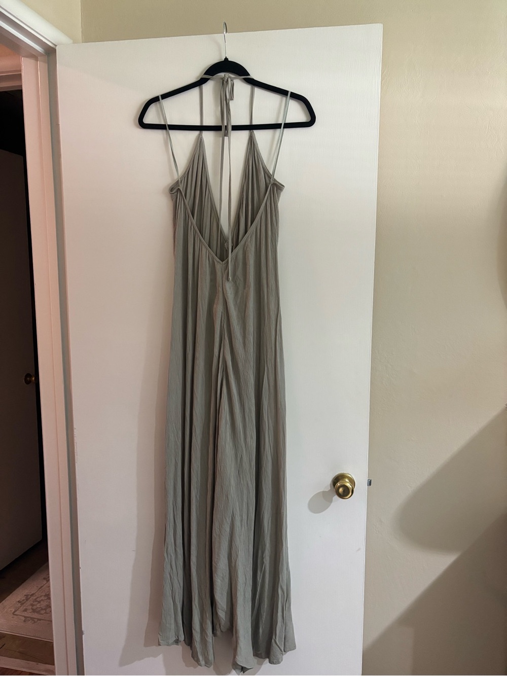 Out From Under Seas The Day Backless Halter Gauze Jumpsuit - Picture 6 of 6